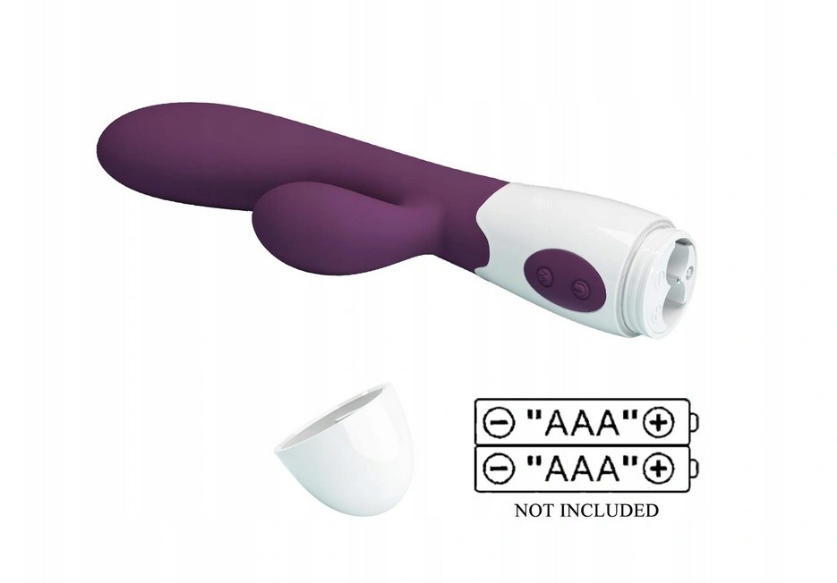 Vibrator Iepuras Alvis, 30 Moduri Vibratii, Silicon, Mov, 20 cm