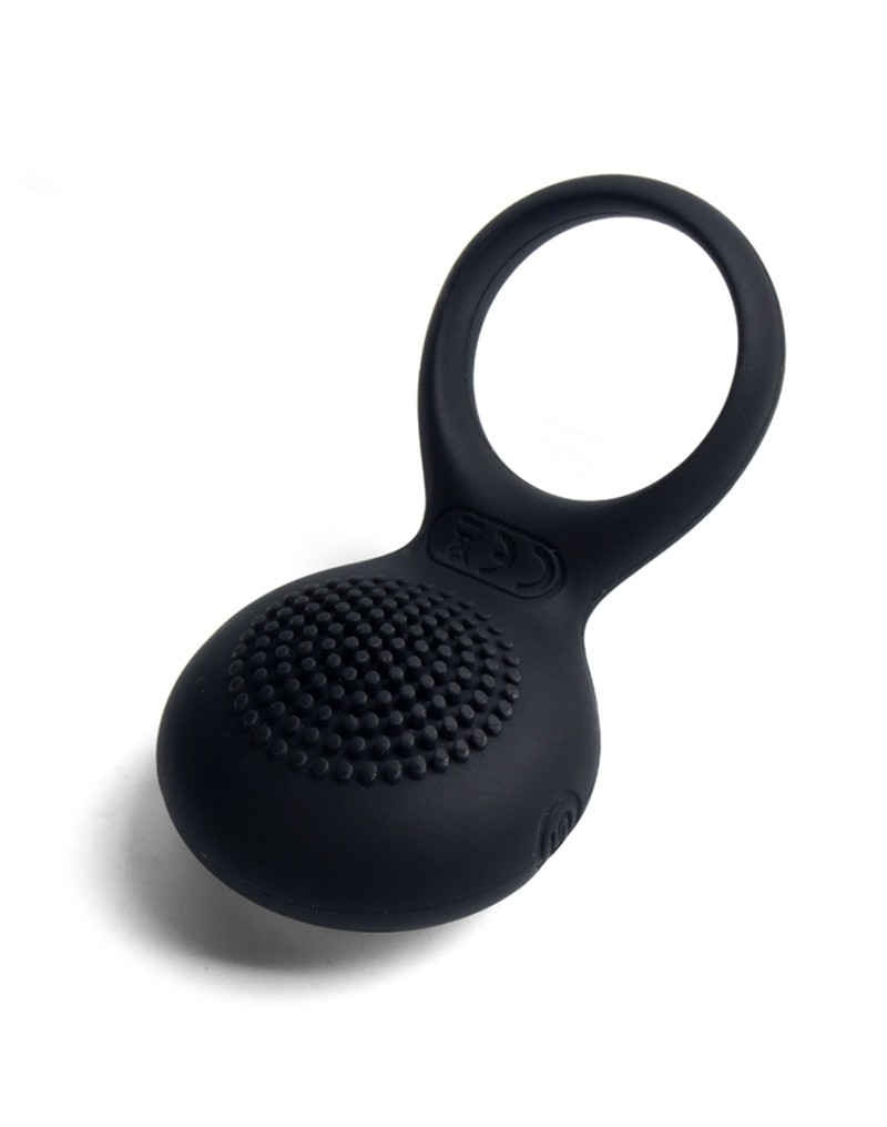 Inel de Penis Tyler 5 Moduri Vibratii+5 Intensitati Silicon USB Negru