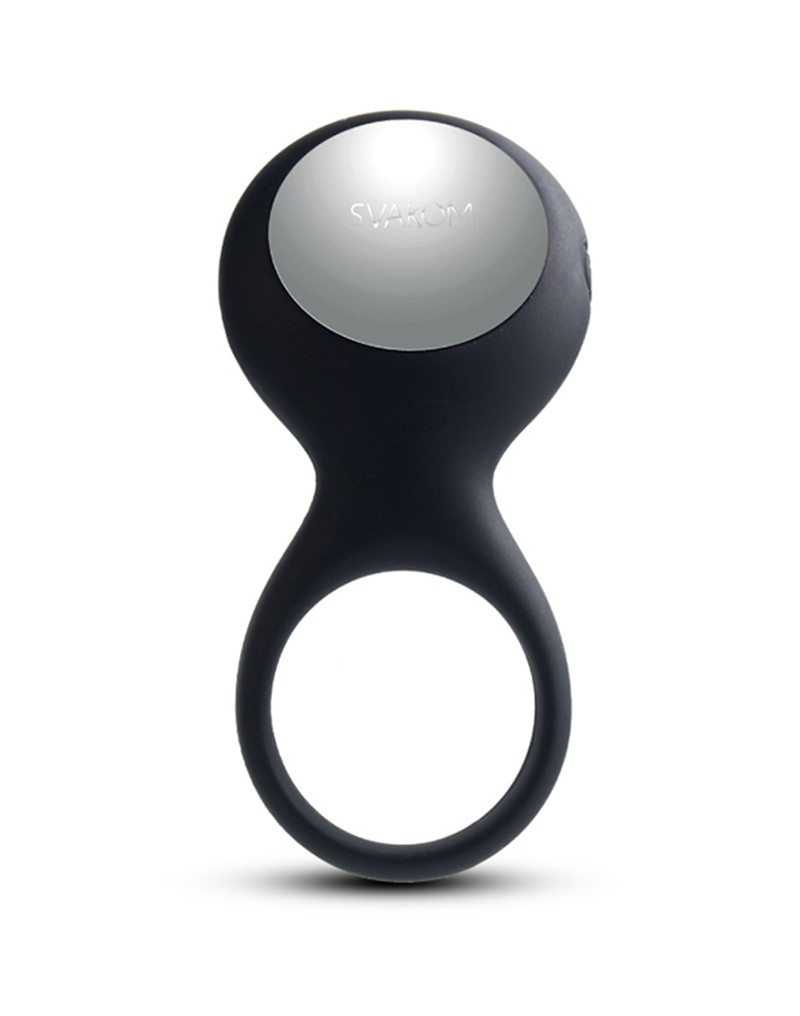Inel de Penis Tyler 5 Moduri Vibratii+5 Intensitati Silicon USB Negru