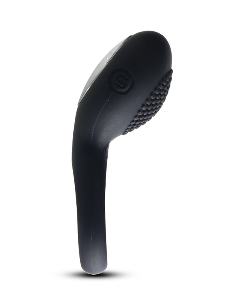 Inel de Penis Tyler 5 Moduri Vibratii+5 Intensitati Silicon USB Negru