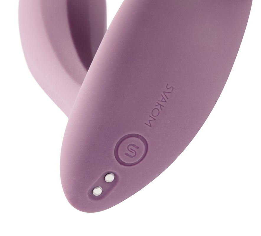 Vibrator Svakom Erica Wearable Vibrator, App Control, Silicon, USB, Roz