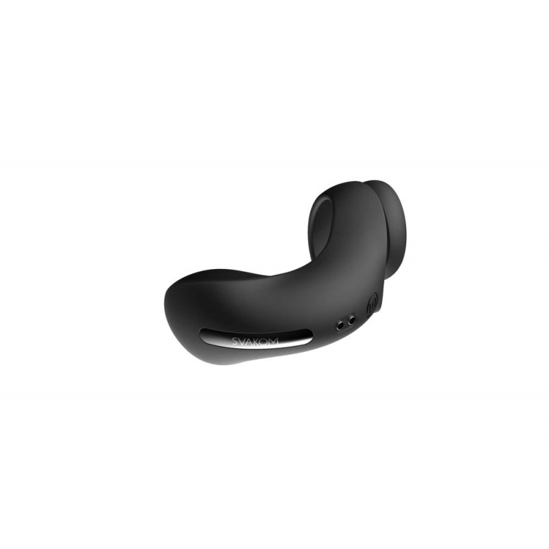 Inel Dublu de Penis Benedict cu Stimulator Perineu, 5 Moduri Vibratii, Silicon, USB, Negru