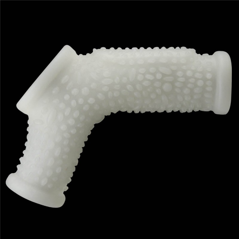 Manson Penis si Testicule Knights Ring Drip cu Vibratii