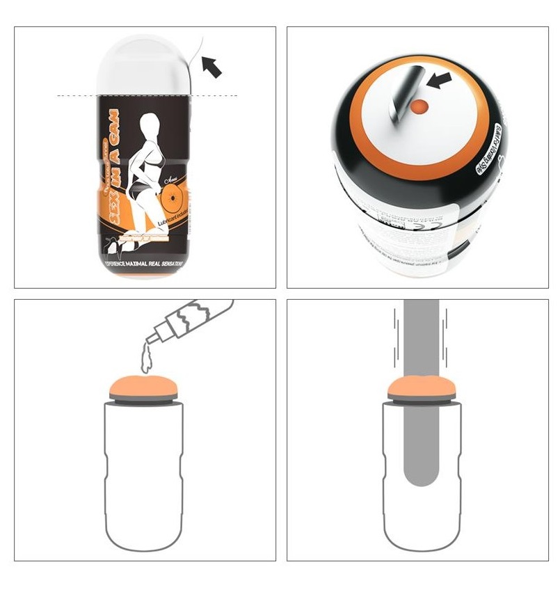 Masturbator Lotus Sex in A Can Anus