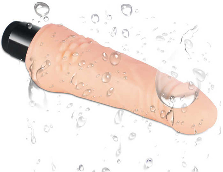 Vibrator Real Feel Cyberskin Nr.5 18.5 cm natural