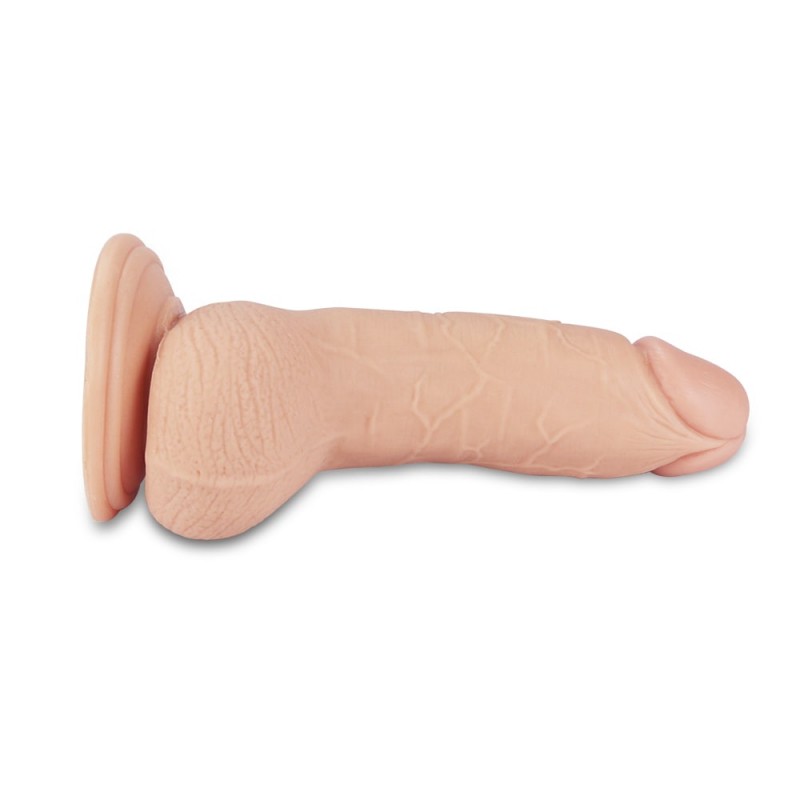 Vibrator Realist Real Extreme cu Telecomanda PVC Natural 18 cm