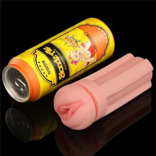 Masturbator Pleasure Brew Blond Ale, TPE, Natural, 19.8 cm