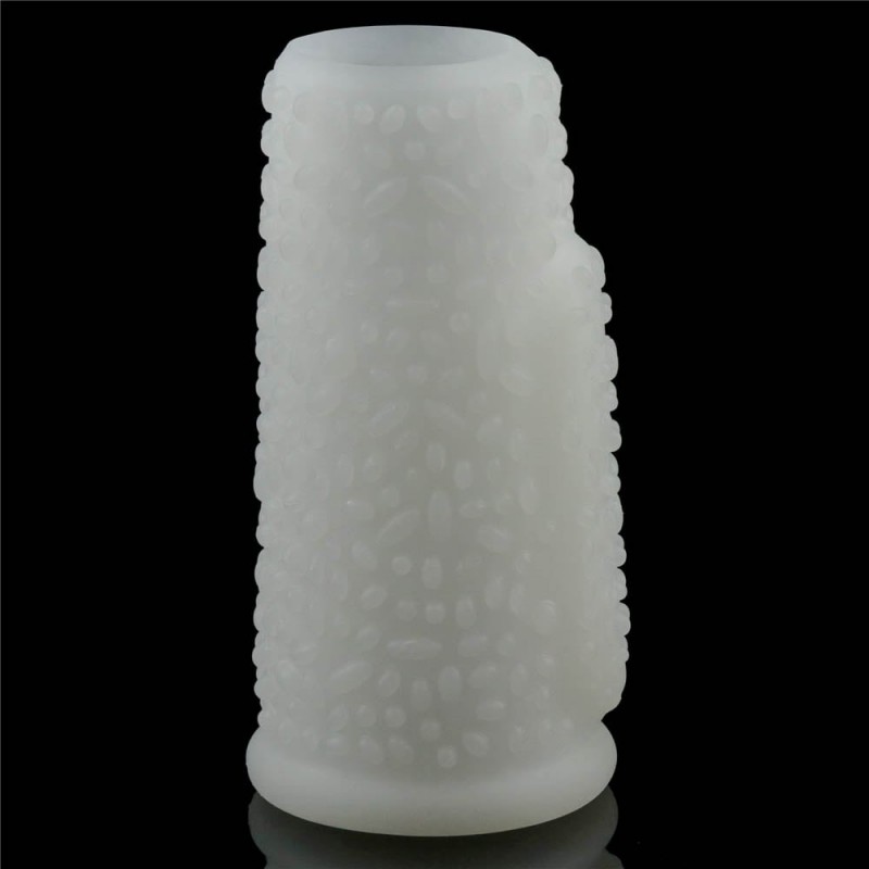 Manson Penis Knights Ring Drip cu Vibratii