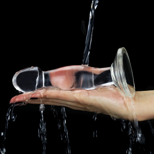 Dop Anal Flawless Clear, TPE, Transparent, 16.5 cm
