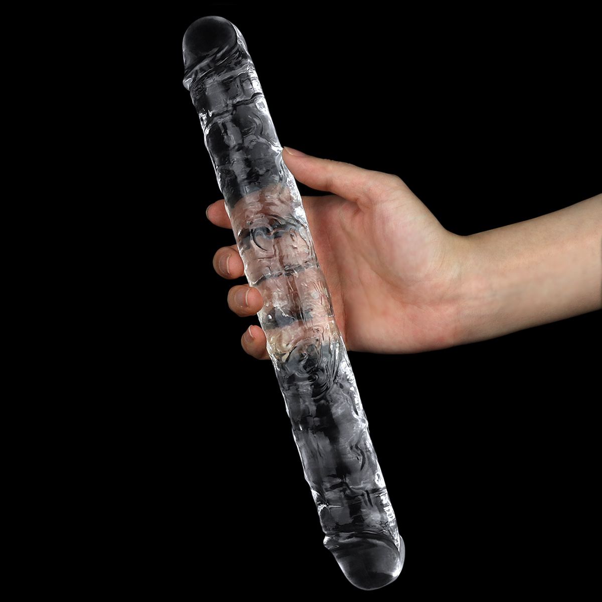 Dildo Dublu Realist Flawless Clear 30 cm