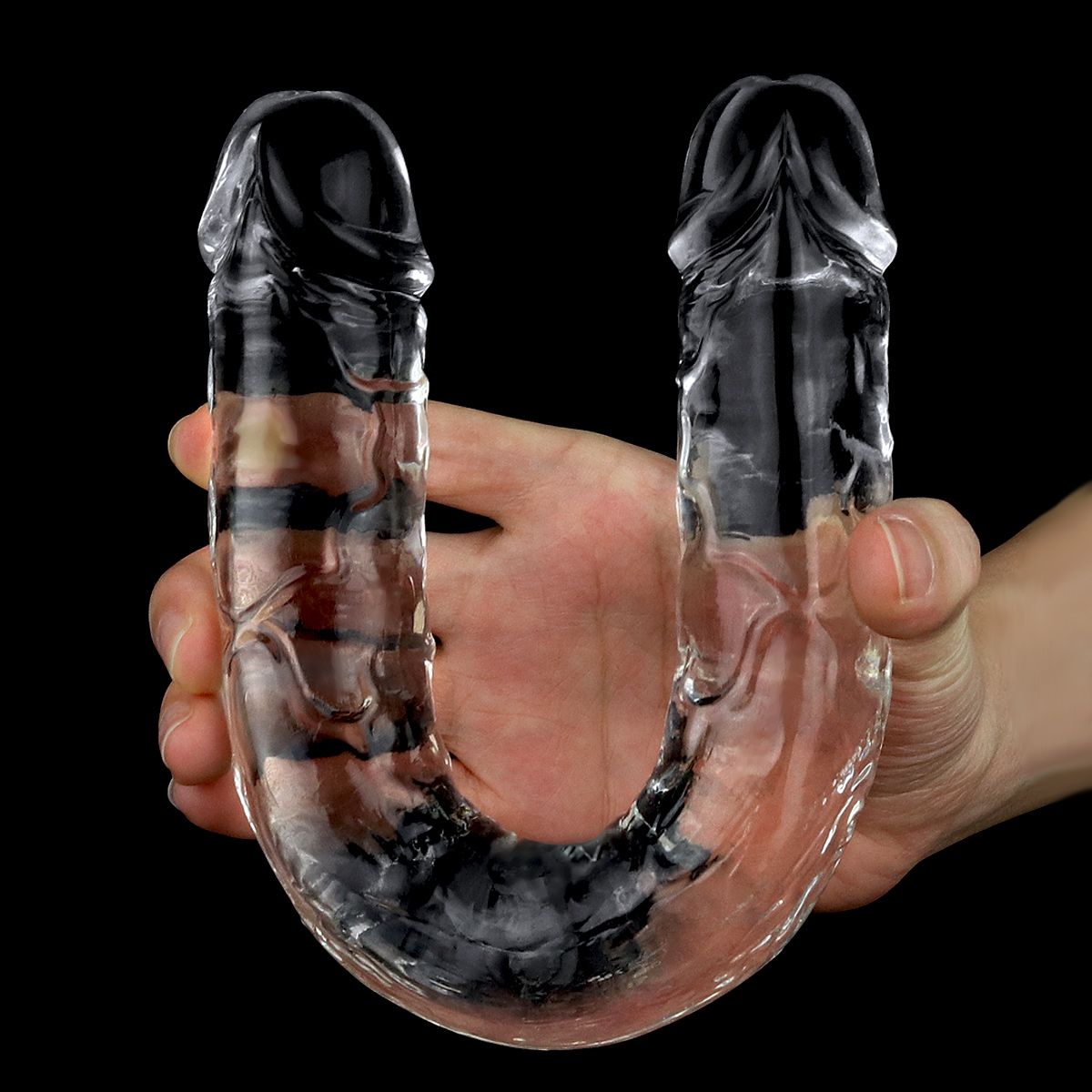 Dildo Dublu Realist Flawless Clear 30 cm