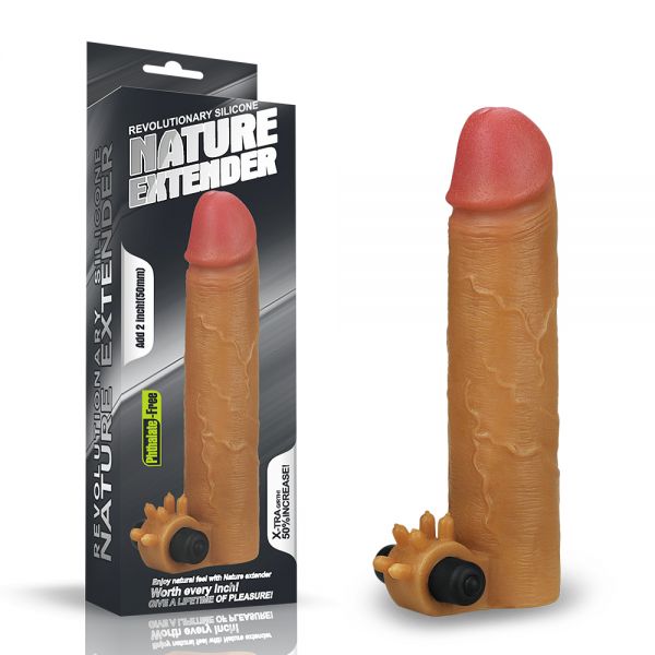 Prelungitor Penis Nature Extender Vibrating Add 5 cm