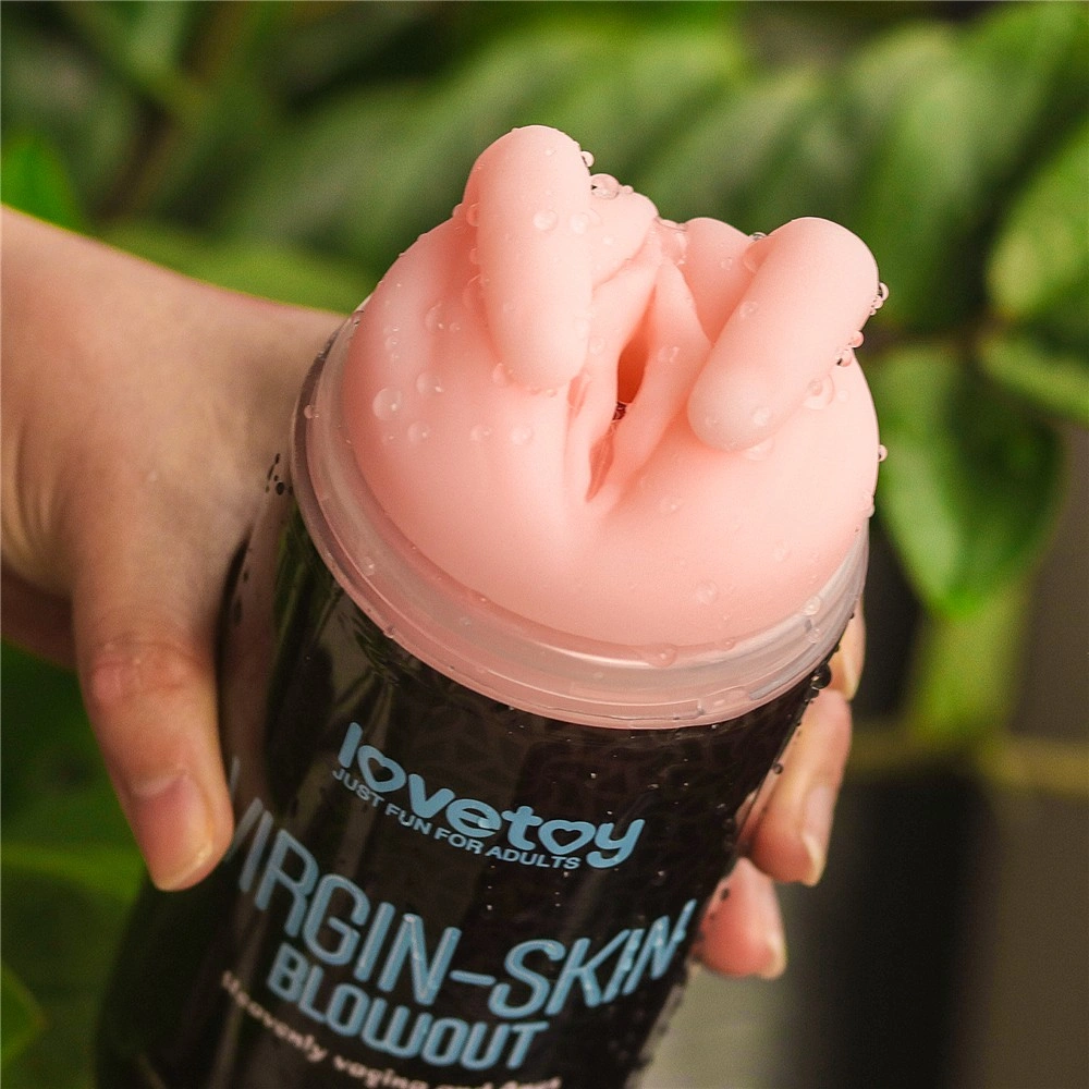 Masturbator Virgin-skin Blowout Double Side Stroker Vagina and Anus