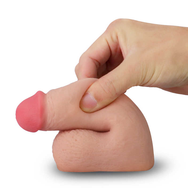 Dildo Realist Wearing Skinlike Limpy Cock 12.6 cm