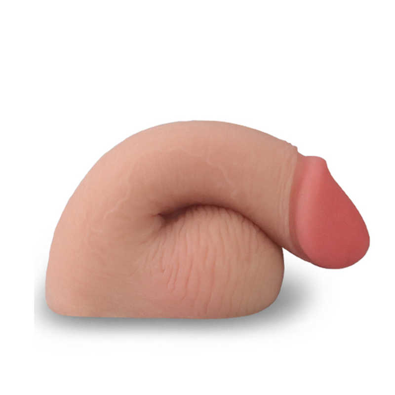 Dildo Realist Wearing Skinlike Limpy Cock 13.9 cm