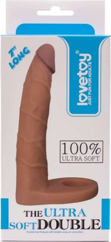 Strap On Inel Stimulator The Ultra Soft Double #3