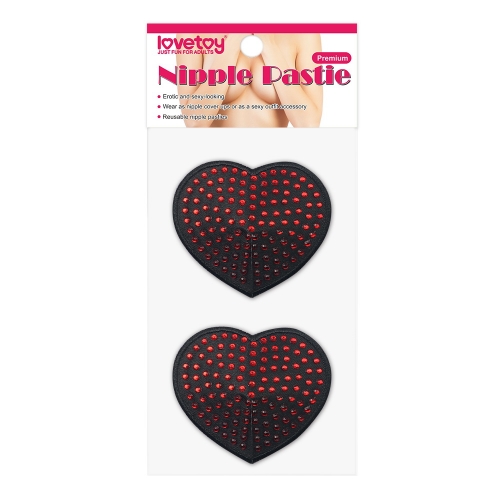 Acoperitoare pentru Sfarcuri Red Diamond Heart Reutilizabile