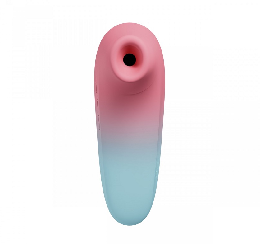 Stimulator Clitoris Lovense Tenera 2 Bluetooth Control, Free App, IPX7, Silicon, Roz/Albastru
