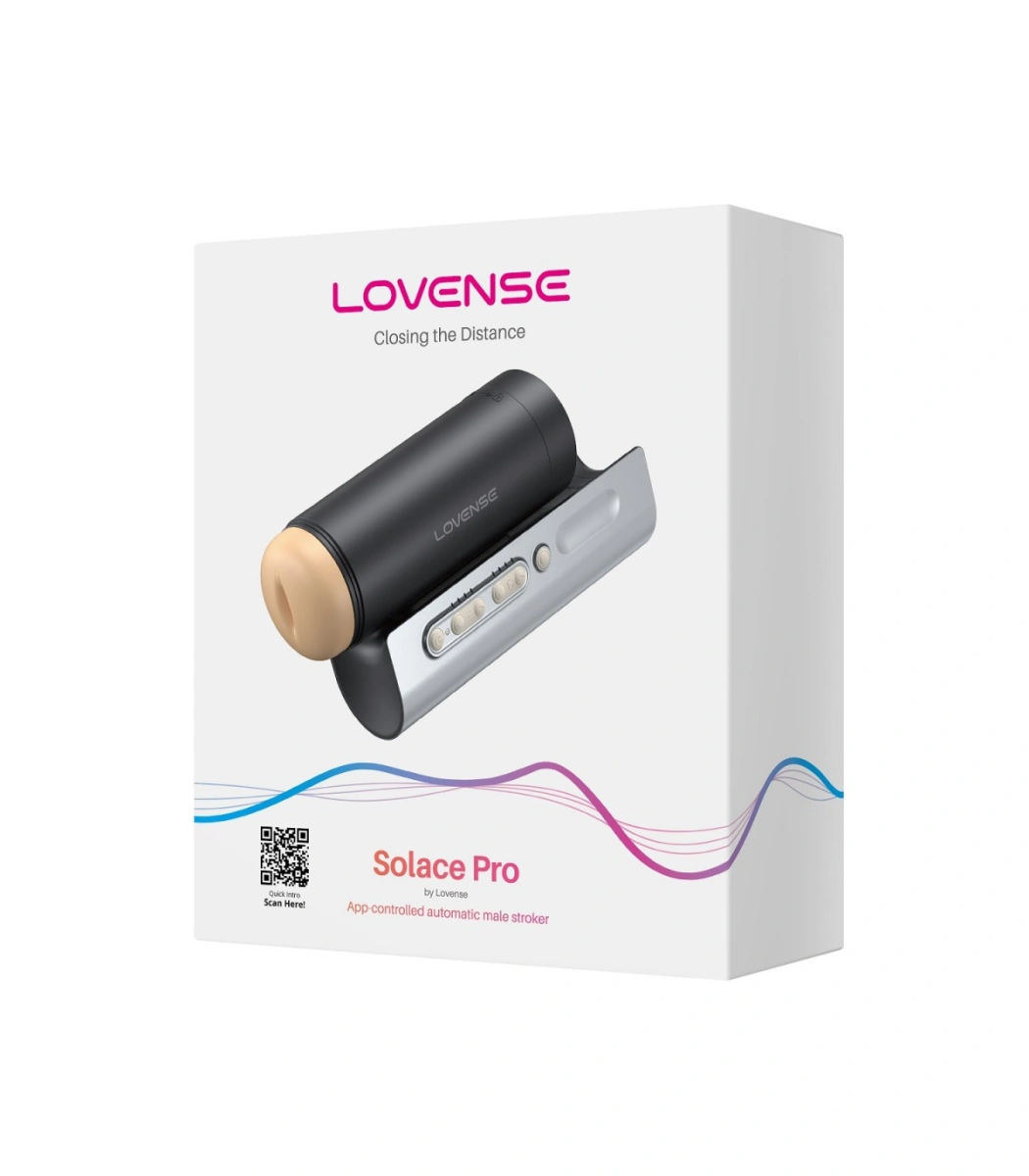 Masturbator Thrusting Lovense Solace PRO Bluetooth Control, Free App