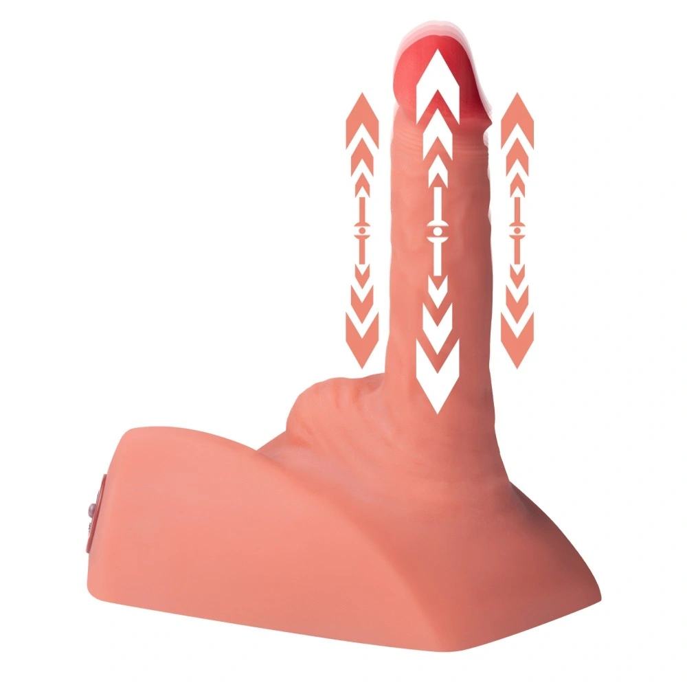 Masturbator Michael Ass&Dildo, 7 Moduri Impingere si Vibratii, SuperSkin, USB, Natural, 2.6 kg