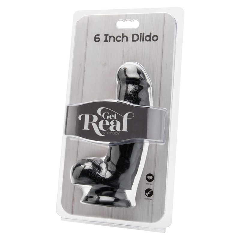 Dildo Realist Negru 17 cm