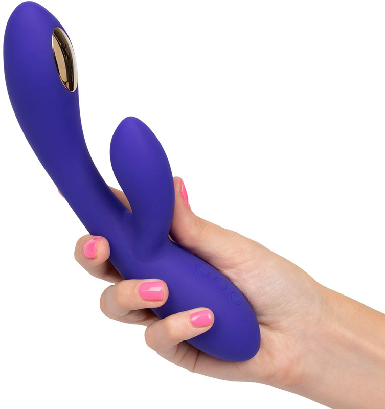 Vibrator Iepuras E-stimulator Dual Wand Violet
