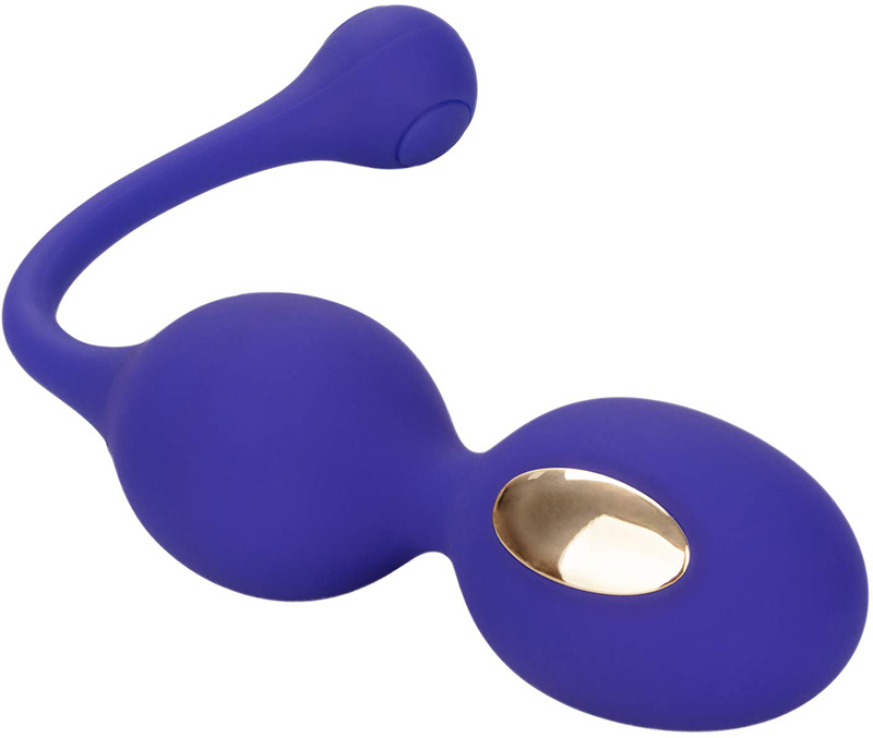 Bile Vaginale Vibratoare E-stimulator Dual Kegel Exerciser Violet