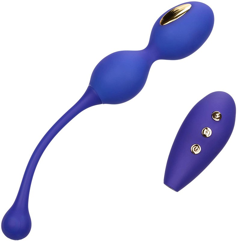 Bile Vaginale Vibratoare E-stimulator Dual Kegel Exerciser Violet