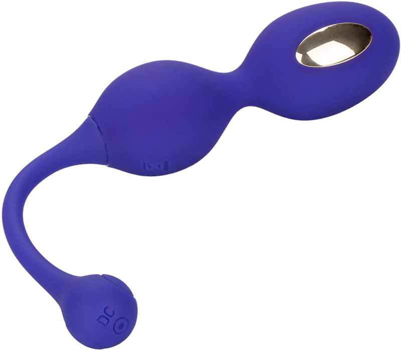 Bile Vaginale Vibratoare E-stimulator Dual Kegel Exerciser Violet