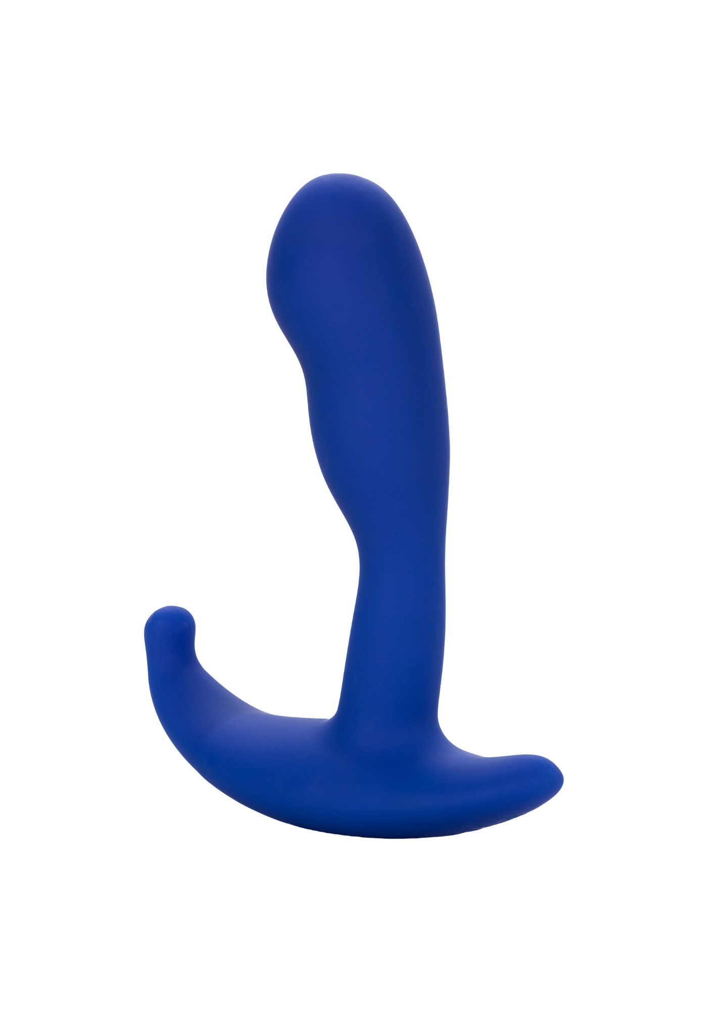 Stimulator Anal Admiral Advanced Curved Probe, 10 Moduri Vibratii, Functie Memorie, Silicon, USB, Albastru, 12.5 cm