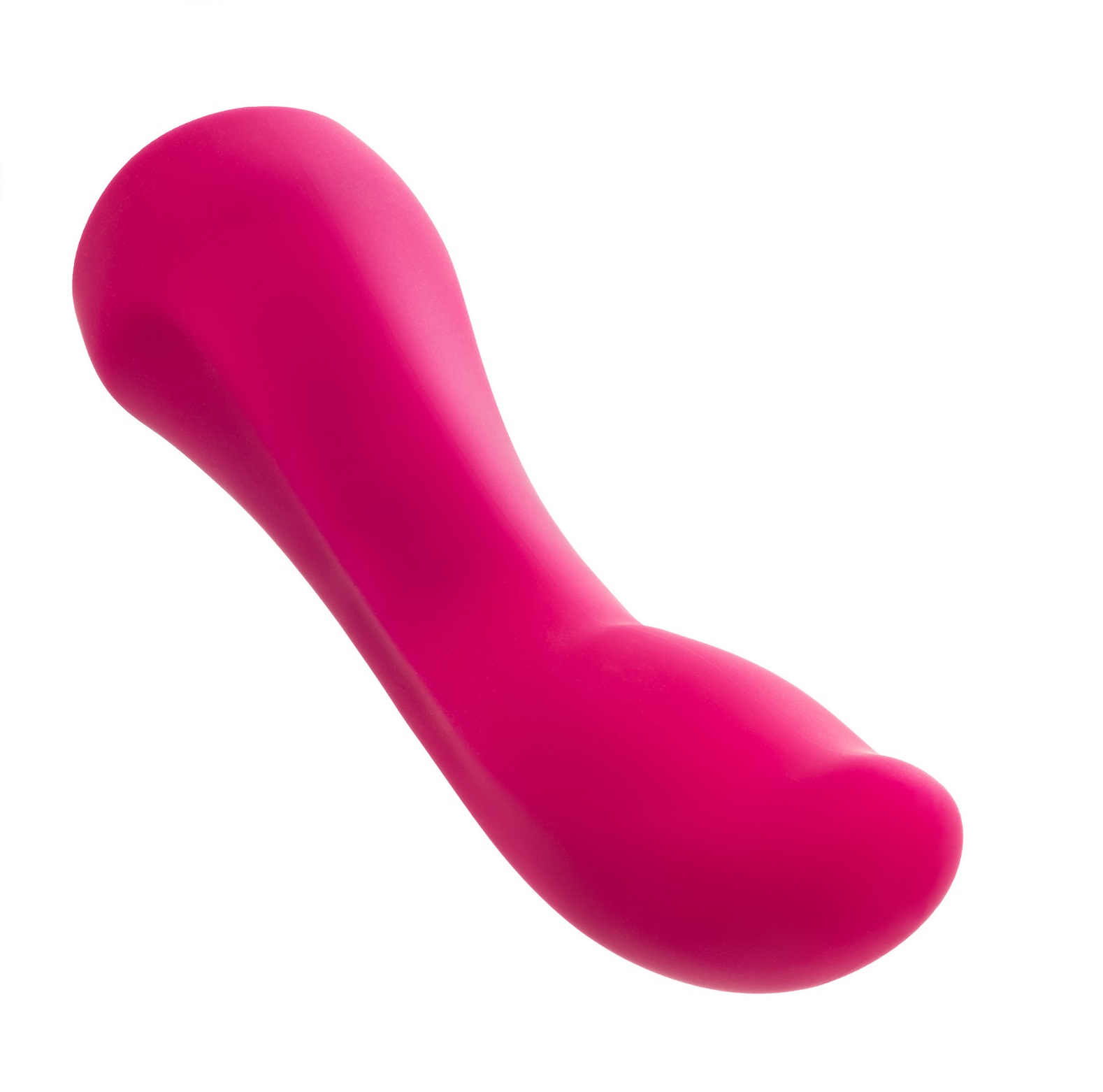 Vibrator Gem Vibe Glider, 10 Moduri Vibratii, Functie Memorie, Silicon, USB, Fuchsia, 17.7 cm