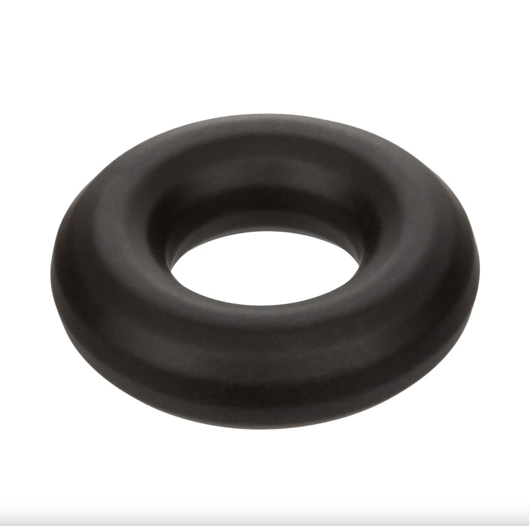 Inel Penis Alpha Prolong Medium, Silicon Lichid, Negru
