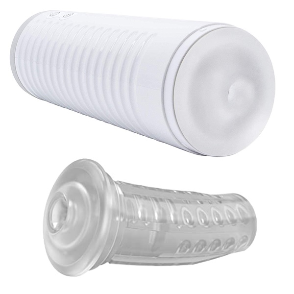 Masturbator Lovense Max 2, Bluetooth Control, Free App, Alb