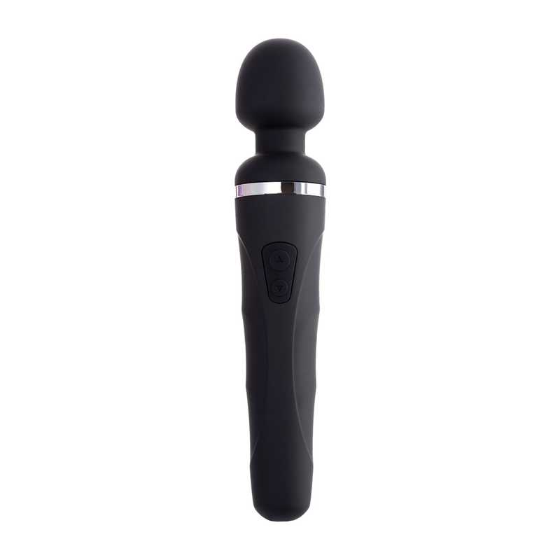 Vibrator Wand Domi 2 Lovense Bluetooth Control Free App Silicon Negru