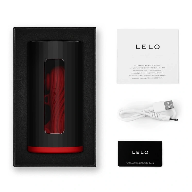 Masturbator Lelo F1S V3, App Control, Rosu