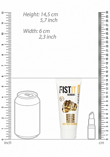 Lubrifiant Fist It Numbing pe Baza de Apa 100 ml