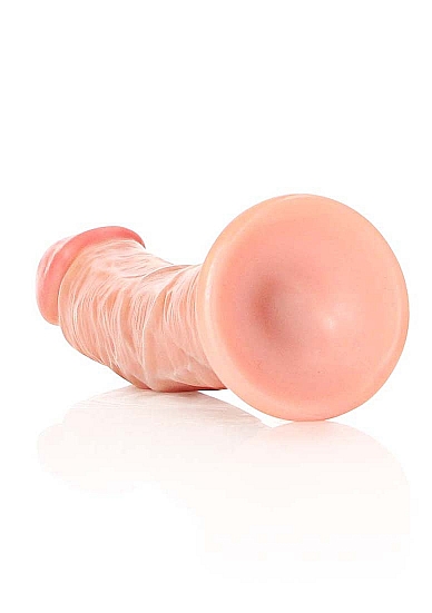 Dildo Realist cu Ventuza, PVC, Natural, 17.5 cm