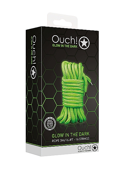 Sfoara 5 m Glow in the Dark, Verde Neon