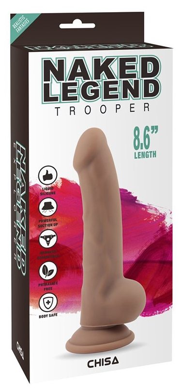 Dildo Realist Naked Legend Trooper Maro 22 cm