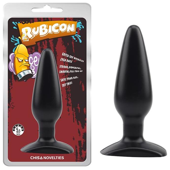 Dop Anal My Ass M PVC Negru 14 cm