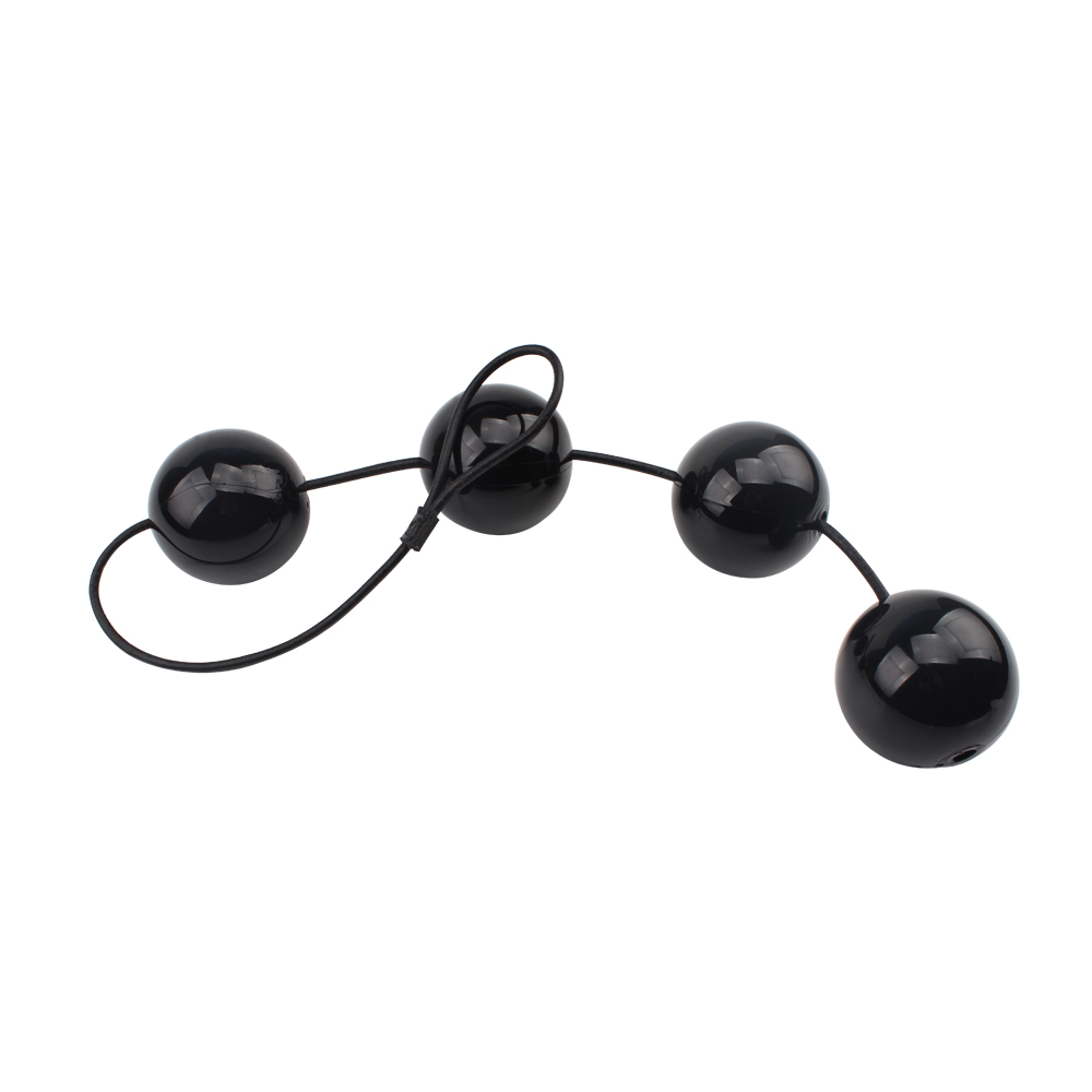 Bile Anale Butt Pleasure Extra Large, PVC, Negru