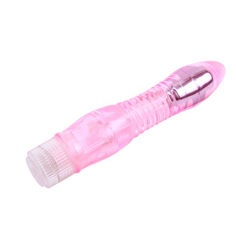 Vibrator Multispeed Glitters Dual Probe Roz 23 cm