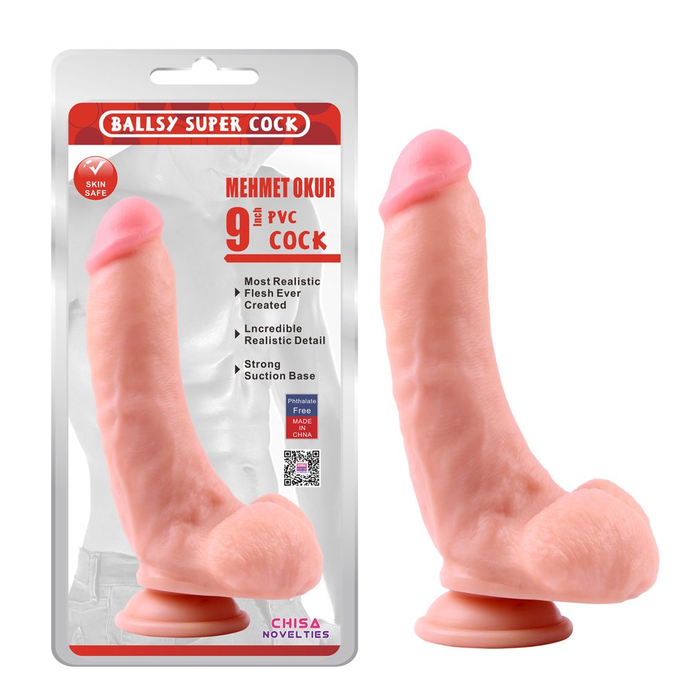 Dildo Realist Mehmet Okur PVC 22.5 cm