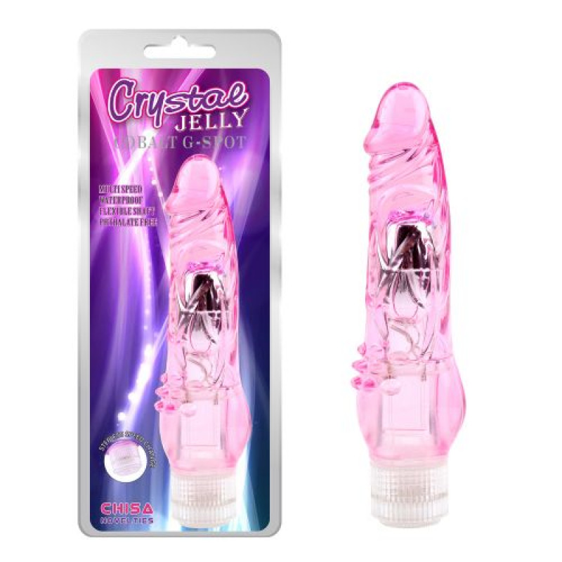 Vibrator Multispeed Cobalt G-Spot Roz 21 cm