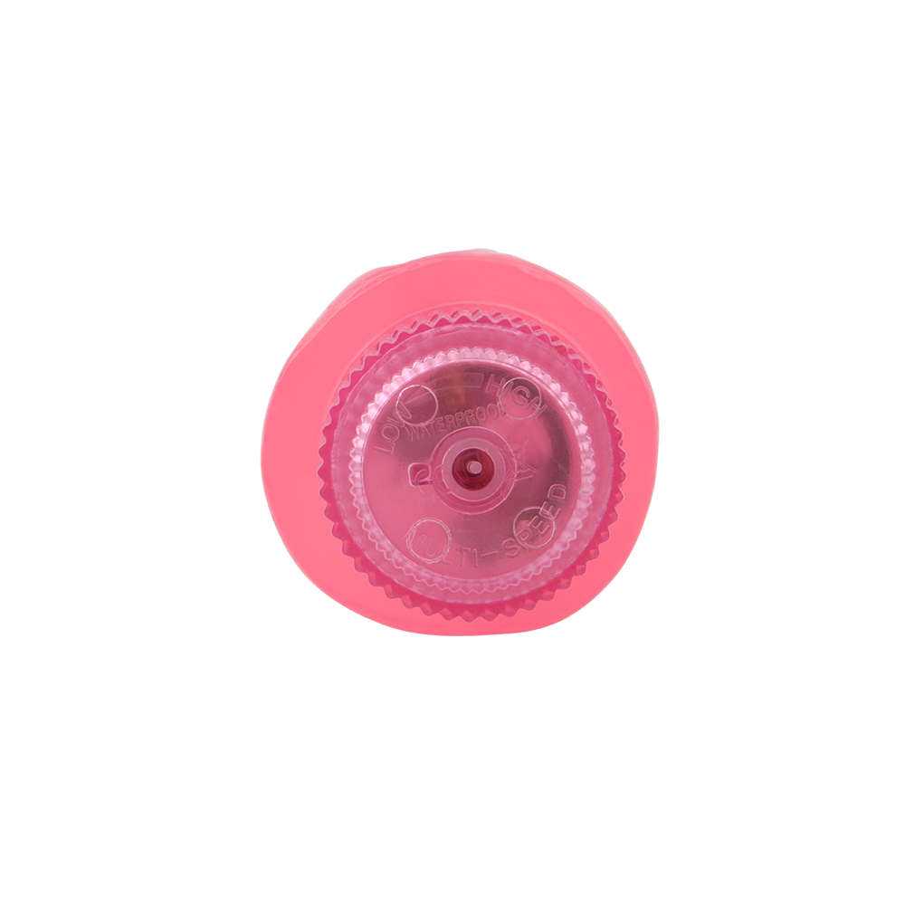 Vibrator Realist Pleasure, Multispeed, PVC, Roz, 23 cm