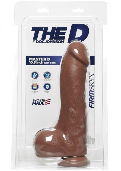 Dildo Realist Master D FirmSkyn Caramel 28 cm