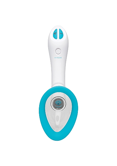 Pompa Bloom Intimate Body 4 Accesorii Vibrating&Sucking Alb/Albastru