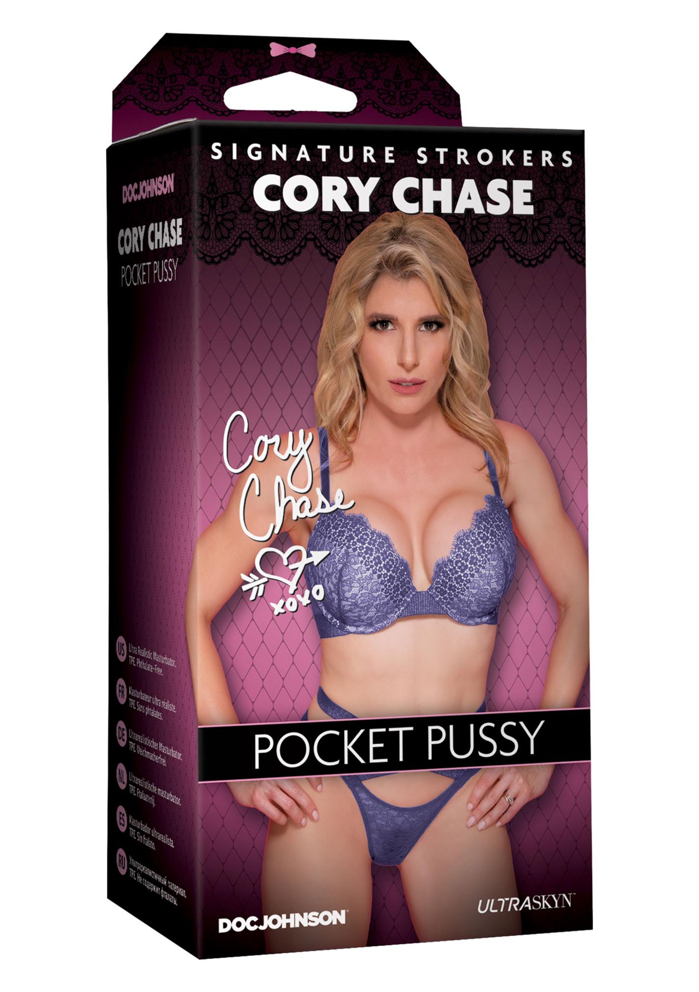Masturbator Pocket Pussy Cory Chase Ultraskyn Natural