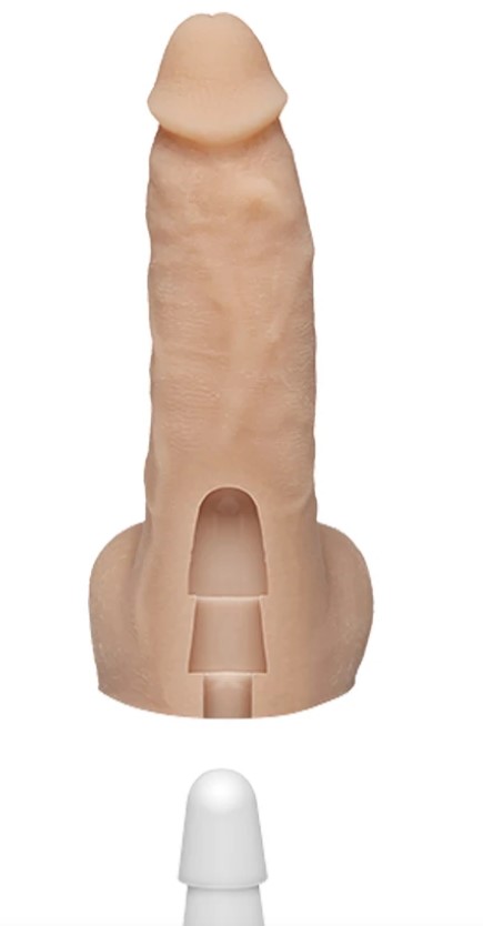 Dildo Realist LULU Ultraskyn Dual Density Removable Suction Cup 20 cm