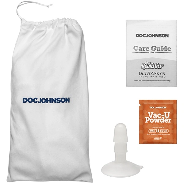Dildo Realist Damion Dayski, Ultraskyn, Dual Density, Vac-U-Lock, Ciocolatiu, 30.5 cm